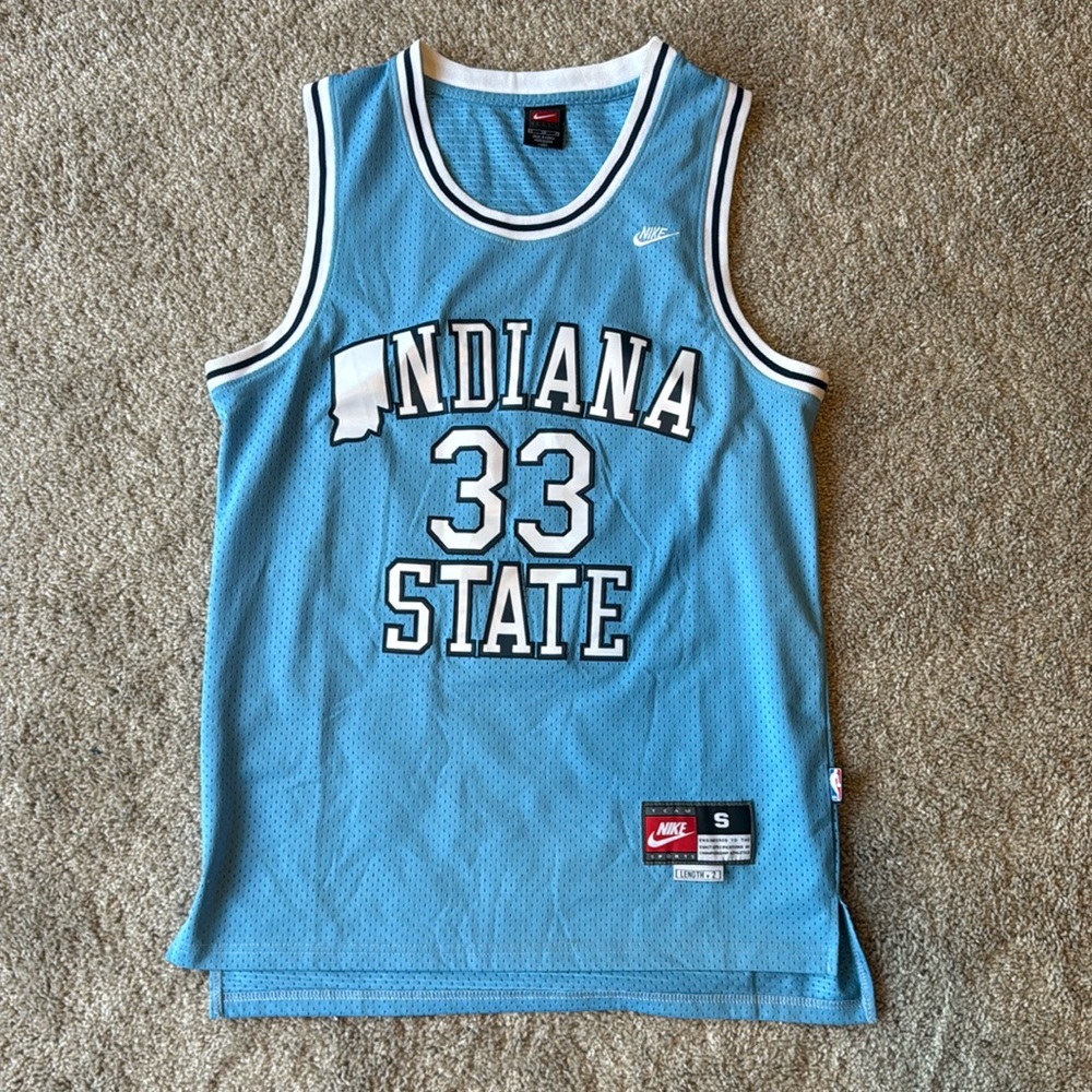 Retro Indiana St. Larry Bird Jersey S